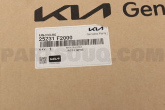 25231F2000 FAN-COOLING