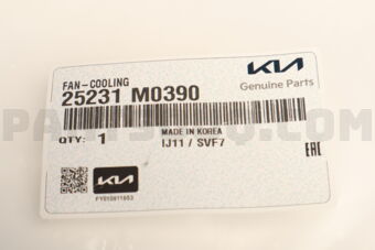 25231M0390 FAN-COOLING
