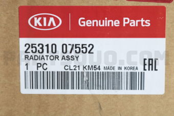 2531007552 RADIATOR ASSY