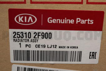 253102F900 RADIATOR ASSY