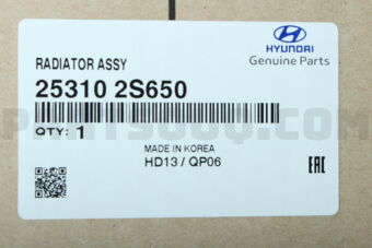 253102S650 RADIATORASSY