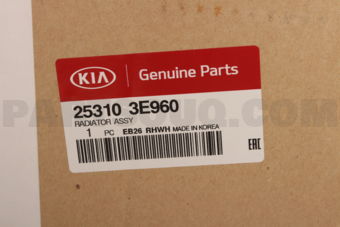 253103E960 RADIATOR ASSY