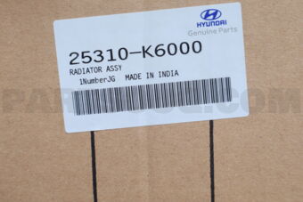 25310K6000 RADIATOR ASSY