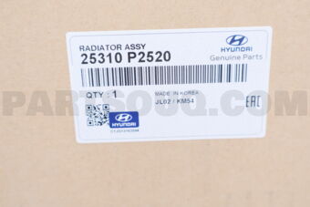 25310P2520 RADIATOR ASSY
