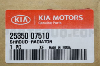 2535007510 SHROUD-RADIATOR