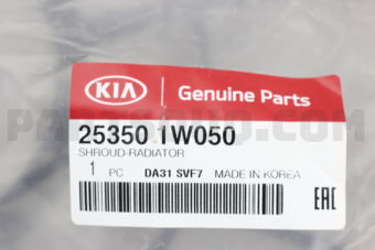 253501W050 SHROUD-RADIATOR