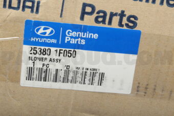 253801F050 BLOWER ASSY-RADIATOR
