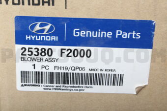 25380F2000 BLOWER ASSY