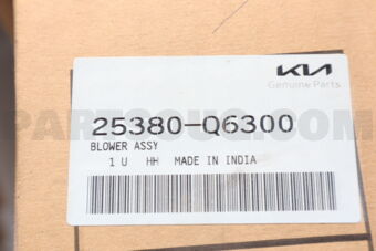 25380Q6300 BLOWER ASSY