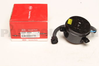 253863S280 MOTOR-RADIATOR COOLI