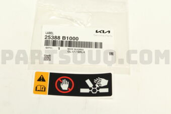25388B1000 LABEL