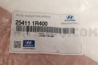 254111R400 HOSE-RADIATOR,UPPER