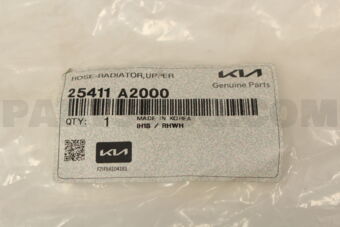 25411A2000 HOSE-RADIATOR,UPPER