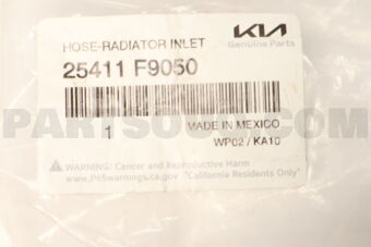 25411F9050 HOSE-RADIATORINLET
