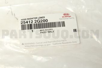 254122G200 HOSE-RADIATOR LOWER