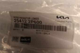 254122P600 HOSE-RADIATOR LWR