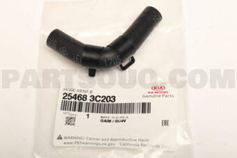 254683C203 HOSE-VENT,B