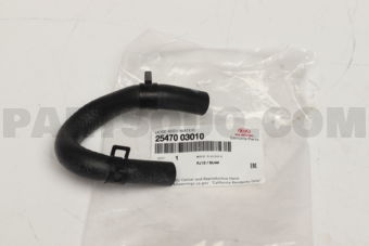 2547003010 HOSE ASSY-WATER