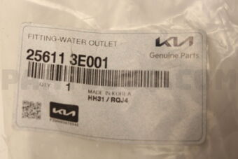 256113E001 FITTING-WATER OUTLET