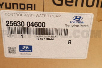 2563004600 CONTROL ASSY-WATER PUMP