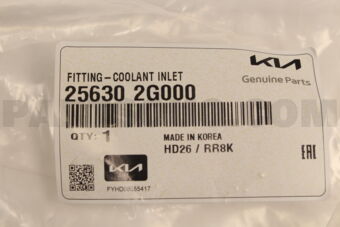 256302G000 FITTING-COOLANT INLET