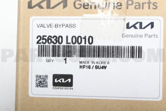 25630L0010 VALVE-BYPASS