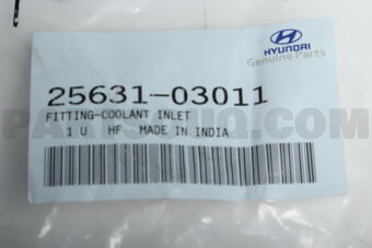 2563103011 FITTING-COOLANT INLET