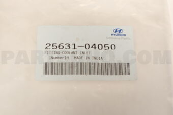 2563104050 FITTING-COOLANT INLET