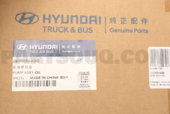 2610084AB0 PUMP ASSY-OIL