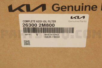 263002M800 COMPLETE ASSY-OIL FILTER
