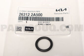 263122A500 O-RING WATER,PIPE
