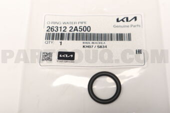 263122A500 O-RING WATER,PIPE