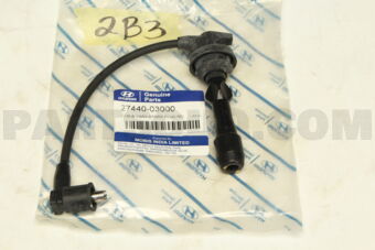 2744003000 CABLE ASSY-SPARK PLUG NO.3