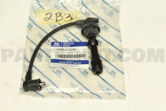 2744003000 CABLE ASSY-SPARK PLUG NO.3