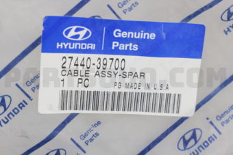 2744039700 CABLE ASSY-SPARK PLUG NO.3