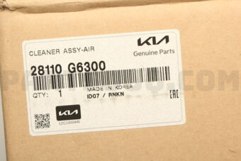 28110G6300 CLEANERASSY-AIR