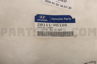 28111H6100 COVER-AIR CLEANER