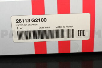 28113G2100 FILTER-AIR CLEANER