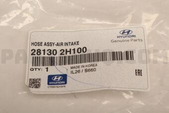 281302H100 HOSE ASSY-AIR INTAKE