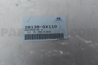 281380X110 HOSE-INTAKE AIR  A