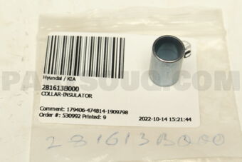 281613B000 COLLAR-INSULATOR