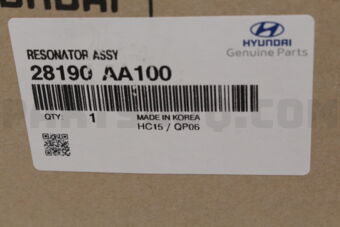 28190AA100 RESONATOR ASSY
