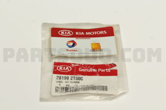 281992T000 LABEL-AIR CLEANER