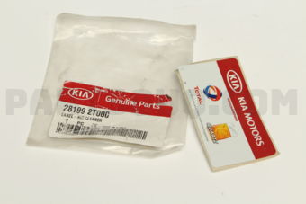 281992T000 LABEL-AIR CLEANER