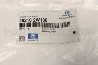 282102W100 DUCT-AIR