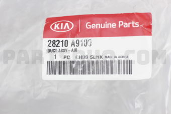 28210A9100 DUCT ASSY-AIR