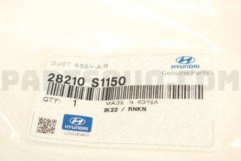 28210S1150 DUCT ASSY-AIR