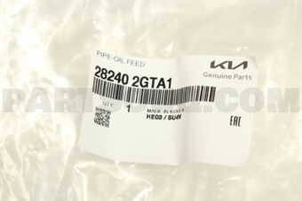 282402GTA1 PIPE-OIL FEED