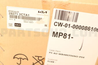 282712CTA1 INTERCOOLER