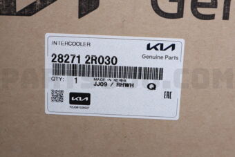 282712R030 INTERCOOLER